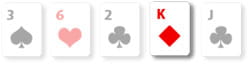 pokerblatt reihenfolge high card