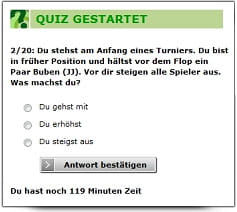 pokerschulen quiz fur gratis startkapital